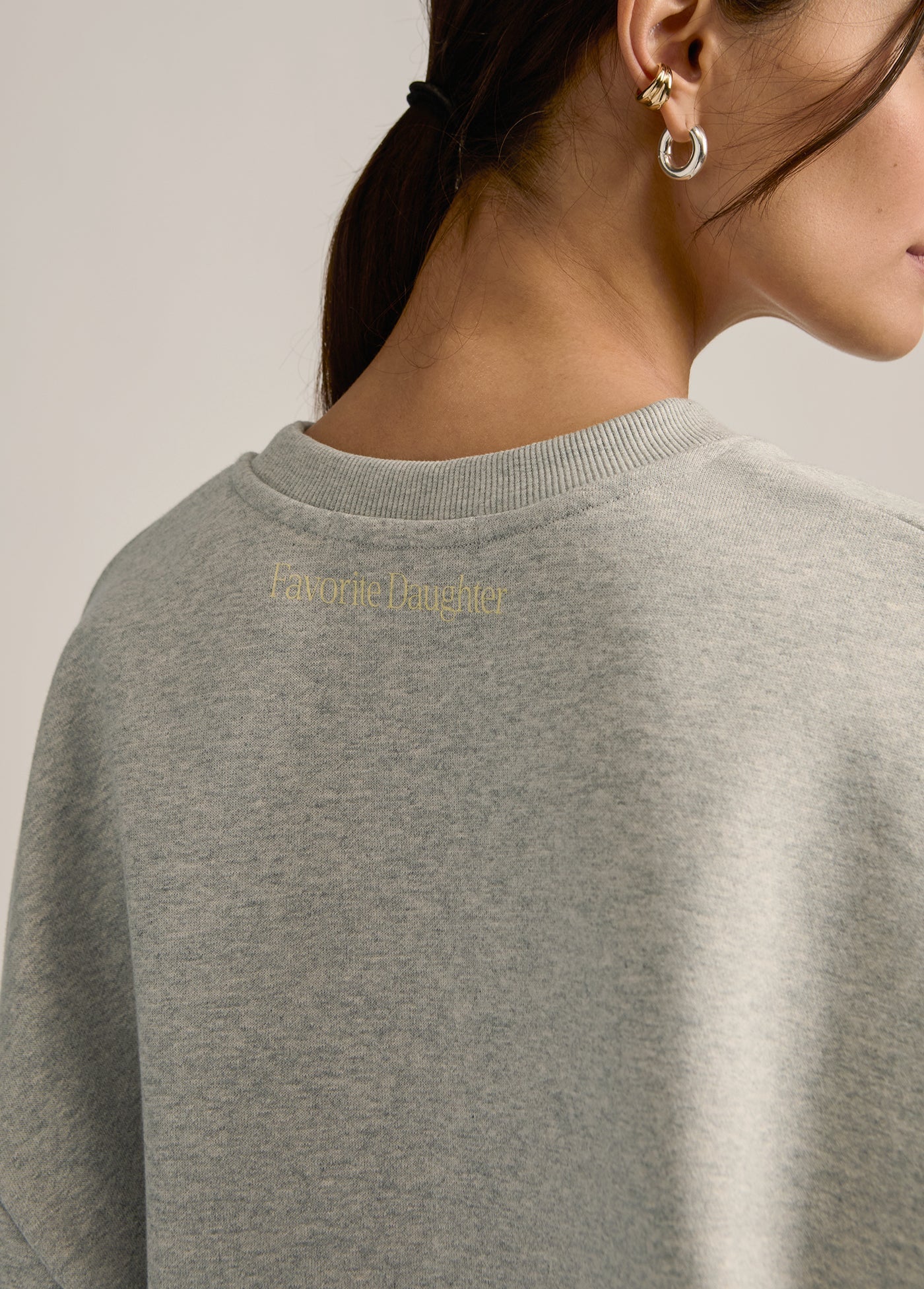 Favorite Daughter Oversized Sweatshirt | Sports Mom