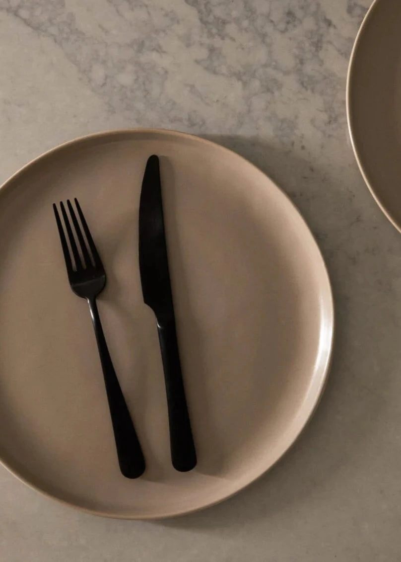 Fable Flatware Set | Matte Black