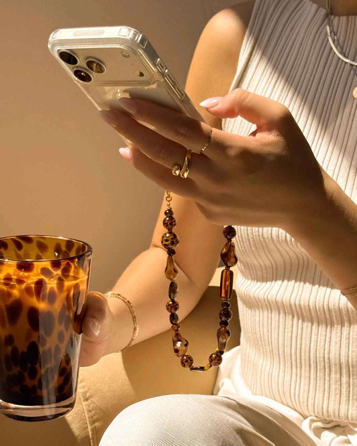 Leah Alexandra | Phone Wristlet | Leopard