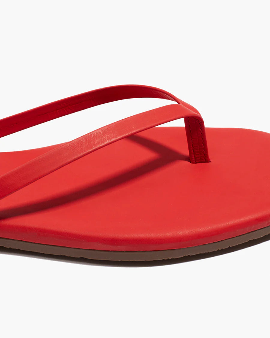TKEES | Square Toe Lily | Red