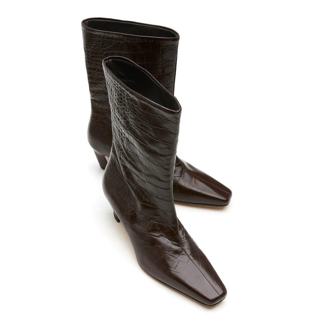 Sister X Soeur | Logan Brown Croc Boot