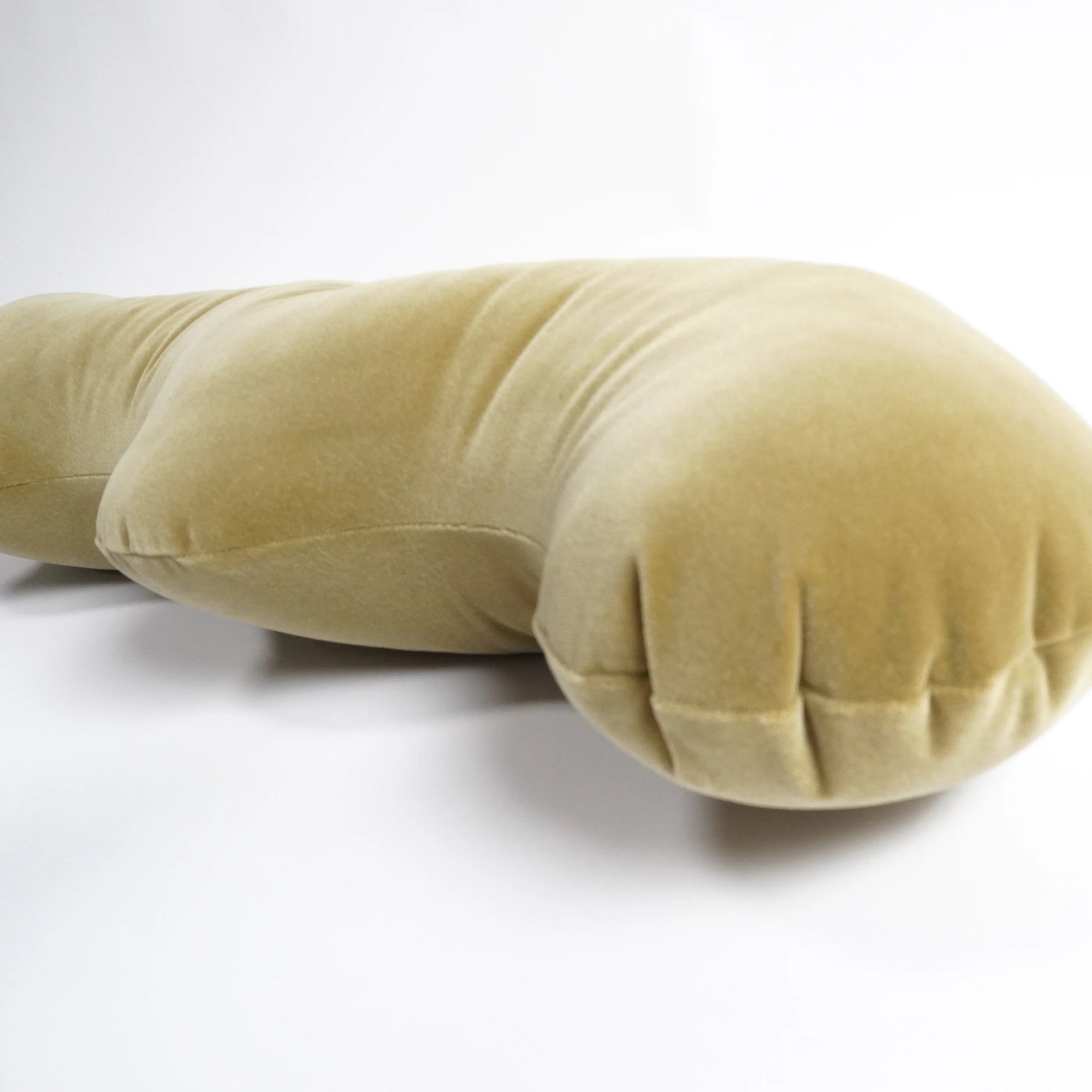 Annie Axtell Wiggle Pillow| Pistachio Velvet