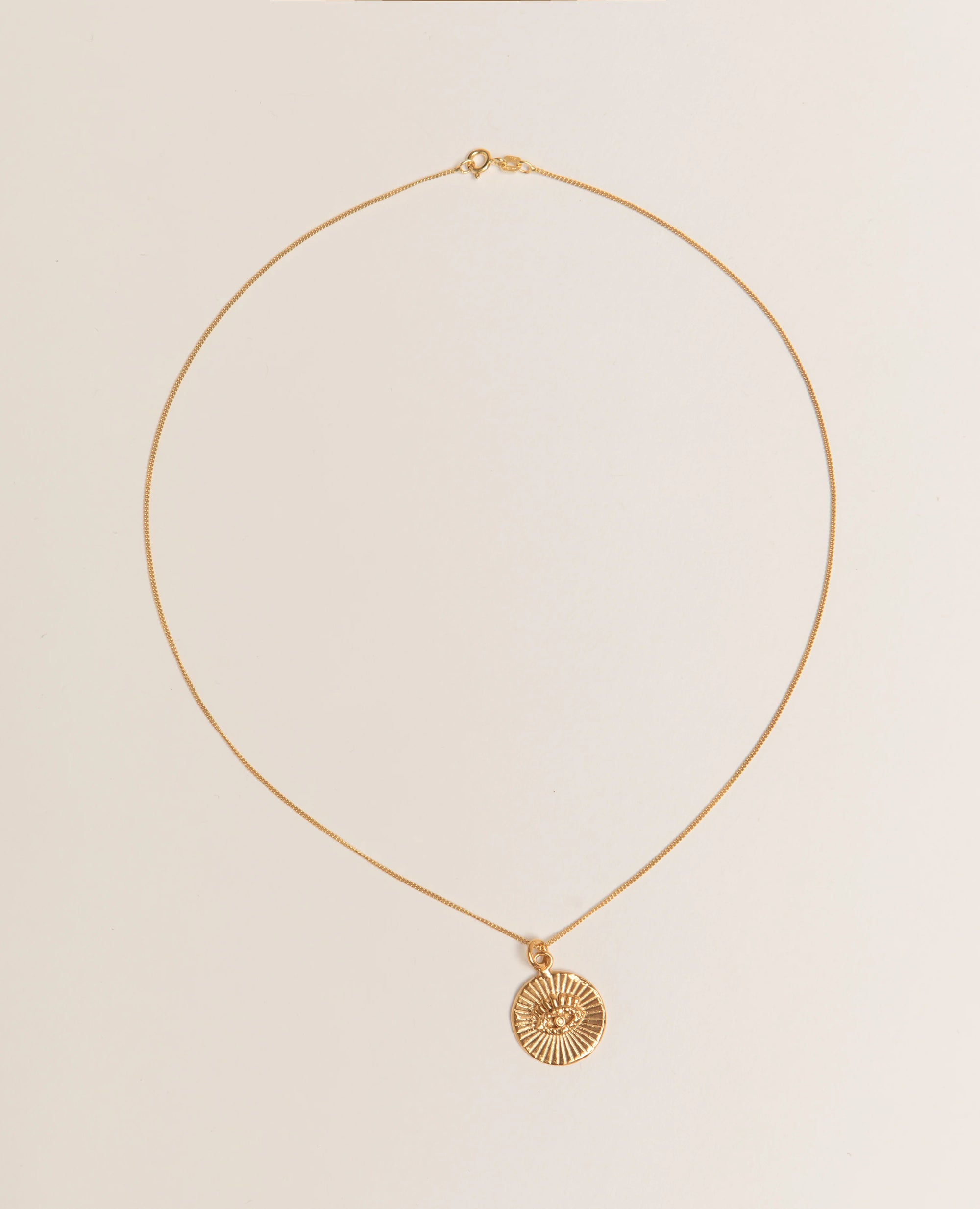 Pamela Card Illuminating Eye Necklace