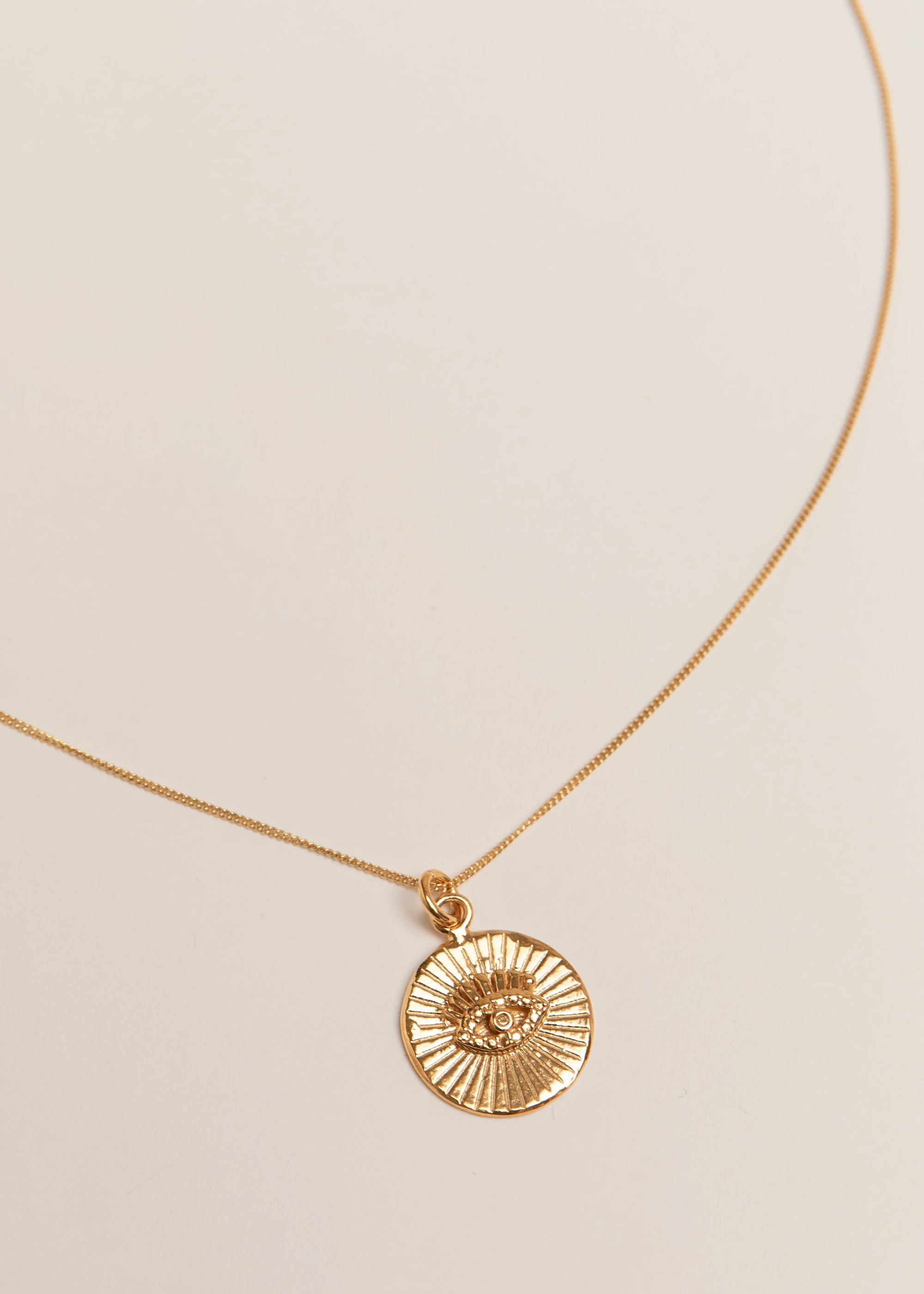 Pamela Card Illuminating Eye Necklace
