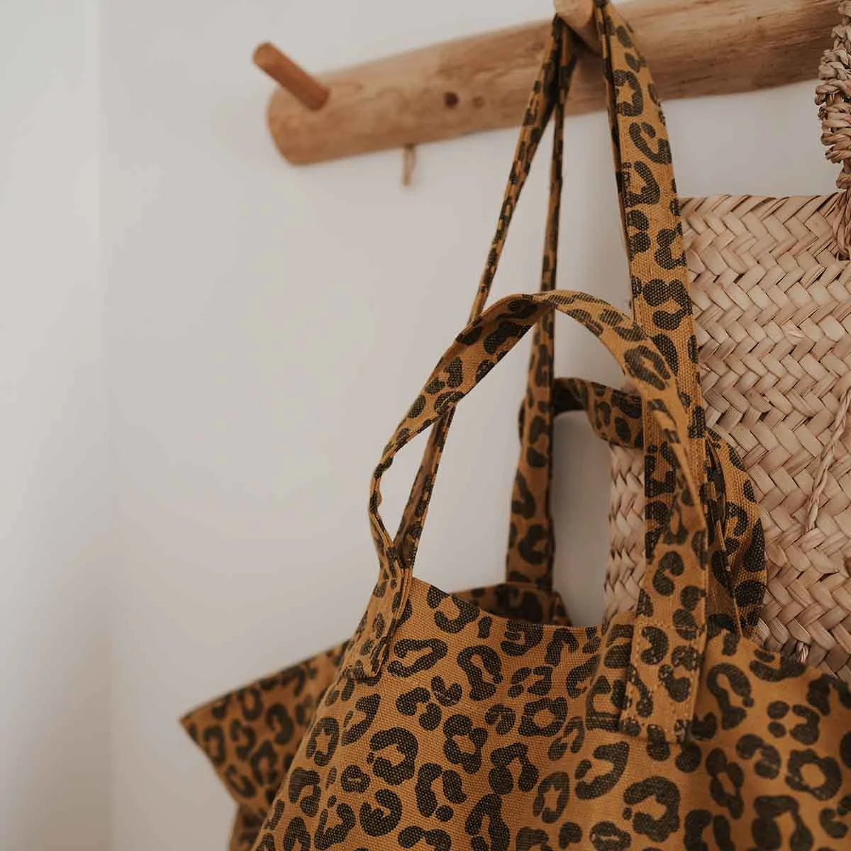 The Big Bag | Caramel Leopard