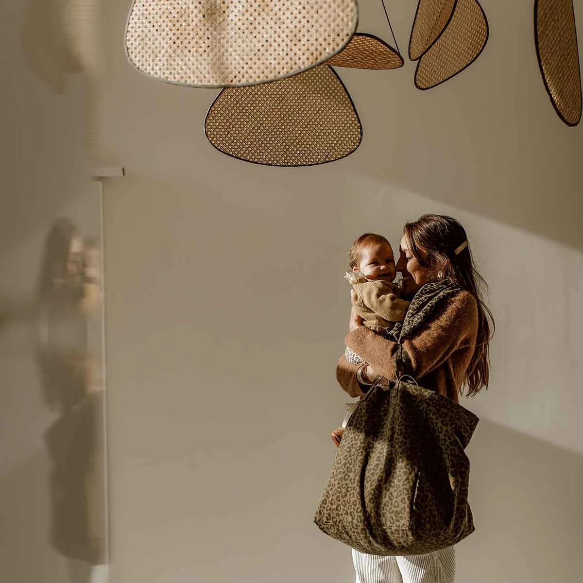 The Big Bag | Olive Leopard